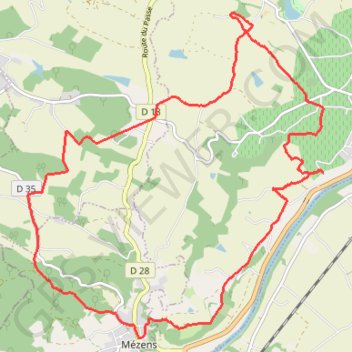 Itinéraire Randonnée dans le Tarn et Garonne, distance, dénivelé, altitude, carte, profil, trace GPS