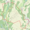 Itinéraire Une boucle au départ de Frouville, distance, dénivelé, altitude, carte, profil, trace GPS