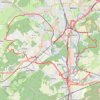 Itinéraire Au sud ouest de Belfort en VTT, distance, dénivelé, altitude, carte, profil, trace GPS