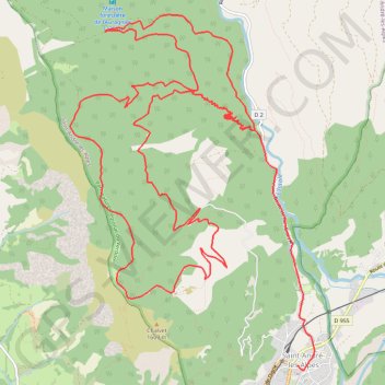 Itinéraire Le tour du Villard, distance, dénivelé, altitude, carte, profil, trace GPS