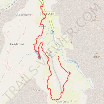 Itinéraire Ruta Ribeira da Torre desde Xoxo - Wikiloc, distance, dénivelé, altitude, carte, profil, trace GPS