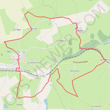 Itinéraire La Magieure, distance, dénivelé, altitude, carte, profil, trace GPS