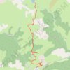 Itinéraire J4 Lac Lacroix, distance, dénivelé, altitude, carte, profil, trace GPS