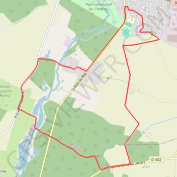 Itinéraire Balade Fontenay-Trésigny, distance, dénivelé, altitude, carte, profil, trace GPS