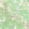 Itinéraire Boucle VTT depuis Saint-Sulpice-de-Cognac, distance, dénivelé, altitude, carte, profil, trace GPS