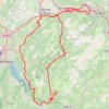 Itinéraire Journée vélo - Forclaz de Montmin, distance, dénivelé, altitude, carte, profil, trace GPS