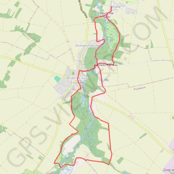 Itinéraire Sentier des moulins de la vallée de l'Essonne, distance, dénivelé, altitude, carte, profil, trace GPS