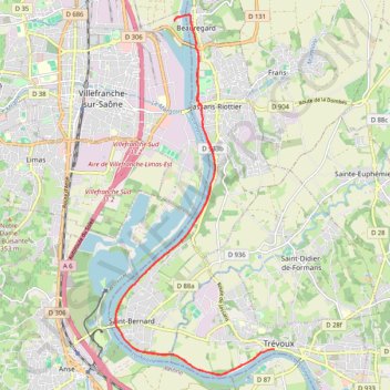 Itinéraire suuntoapp-Hiking-2022-06-21T04-31-49Z, distance, dénivelé, altitude, carte, profil, trace GPS