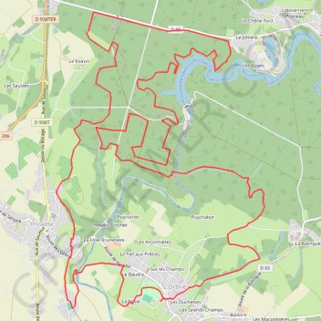 Itinéraire Bol d'Air, distance, dénivelé, altitude, carte, profil, trace GPS
