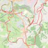Itinéraire Relais des 4 châteaux - Tourlaville, distance, dénivelé, altitude, carte, profil, trace GPS