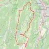 Itinéraire UTV25_v1, distance, dénivelé, altitude, carte, profil, trace GPS