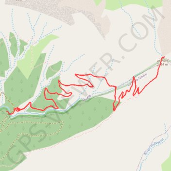 Itinéraire Chorges - Le Mont Piolit, distance, dénivelé, altitude, carte, profil, trace GPS
