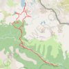 Itinéraire Lacs Nègre et Graveirette, distance, dénivelé, altitude, carte, profil, trace GPS