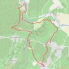 Itinéraire 30-708, distance, dénivelé, altitude, carte, profil, trace GPS