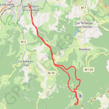 Itinéraire Saint Martin en Caux La Jasserie, distance, dénivelé, altitude, carte, profil, trace GPS