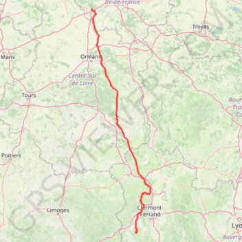 Itinéraire 2 juillet, distance, dénivelé, altitude, carte, profil, trace GPS