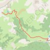 Itinéraire Lac du Grand Laus, distance, dénivelé, altitude, carte, profil, trace GPS