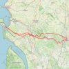 Itinéraire Tracé, distance, dénivelé, altitude, carte, profil, trace GPS