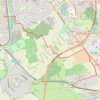 Itinéraire Peltre - Metz-Sablon, distance, dénivelé, altitude, carte, profil, trace GPS