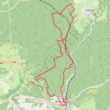 Itinéraire La Gaumaise Run 15 Km, distance, dénivelé, altitude, carte, profil, trace GPS