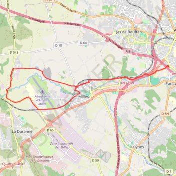 Itinéraire Sortie campagne Aixoise, distance, dénivelé, altitude, carte, profil, trace GPS