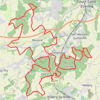 Itinéraire 50km TDA 2023, distance, dénivelé, altitude, carte, profil, trace GPS
