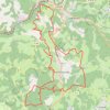 Itinéraire Les puys de Sainte-Fortunade, distance, dénivelé, altitude, carte, profil, trace GPS