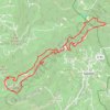 Itinéraire La Grande Montagne, Rocher de Saint-Amand, distance, dénivelé, altitude, carte, profil, trace GPS