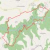 Itinéraire Mourjou Châtaigne, distance, dénivelé, altitude, carte, profil, trace GPS