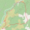 Itinéraire Saint Thome, distance, dénivelé, altitude, carte, profil, trace GPS