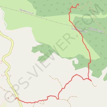 Itinéraire Saved_2020-02-02-11-12, distance, dénivelé, altitude, carte, profil, trace GPS