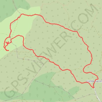 Itinéraire Entre Viols et Saint-Martin, distance, dénivelé, altitude, carte, profil, trace GPS