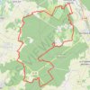 Itinéraire Forêt de Moulière, distance, dénivelé, altitude, carte, profil, trace GPS