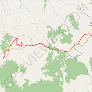 Itinéraire T2020-03-15-10-02, distance, dénivelé, altitude, carte, profil, trace GPS