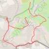 Itinéraire Crête d'Estaubé du Bounéou au Mounherran depuis le Maillet, distance, dénivelé, altitude, carte, profil, trace GPS