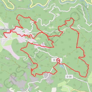 Itinéraire La Ronde des Rochers, distance, dénivelé, altitude, carte, profil, trace GPS