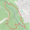 Itinéraire Saint Cezaire Ouest Siagne, distance, dénivelé, altitude, carte, profil, trace GPS