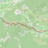 Itinéraire Baronnies - Toulourenc aval, distance, dénivelé, altitude, carte, profil, trace GPS