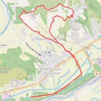Itinéraire Parcoure des diligences, distance, dénivelé, altitude, carte, profil, trace GPS