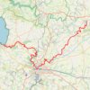 Itinéraire GR38 De Douarnenez à Châteauneuf-du-Faou (Finistère), distance, dénivelé, altitude, carte, profil, trace GPS