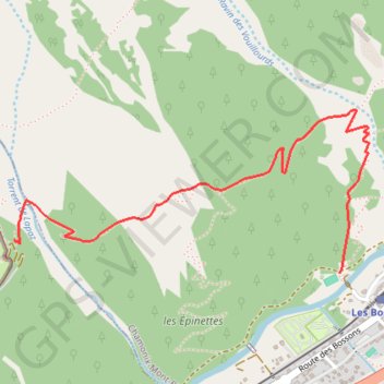 Itinéraire petit-balcon-sud-les-bossons-merlet, distance, dénivelé, altitude, carte, profil, trace GPS