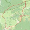 Itinéraire Le plateau de Fagayrolles, distance, dénivelé, altitude, carte, profil, trace GPS
