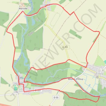 Itinéraire La vallée de la Brèche, distance, dénivelé, altitude, carte, profil, trace GPS