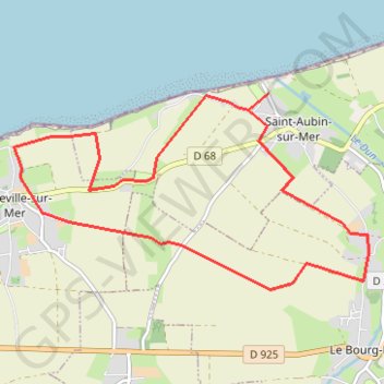 Itinéraire Saussemare, distance, dénivelé, altitude, carte, profil, trace GPS