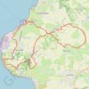 Itinéraire Balade hivernale canton des Pieux - Diélette, distance, dénivelé, altitude, carte, profil, trace GPS