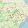 Itinéraire 2 - VDSC VTT 55km, distance, dénivelé, altitude, carte, profil, trace GPS