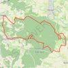 Itinéraire Forêt de Vibraye - Lavaré, distance, dénivelé, altitude, carte, profil, trace GPS