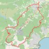 Itinéraire De Cogolin Crêtes de Cavalaire retour par la Môle, distance, dénivelé, altitude, carte, profil, trace GPS