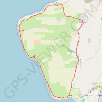 Itinéraire Saint Bees dans les Cumbria UK, distance, dénivelé, altitude, carte, profil, trace GPS