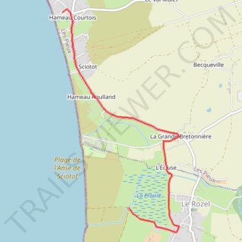 Itinéraire Parcours Marche (+), distance, dénivelé, altitude, carte, profil, trace GPS